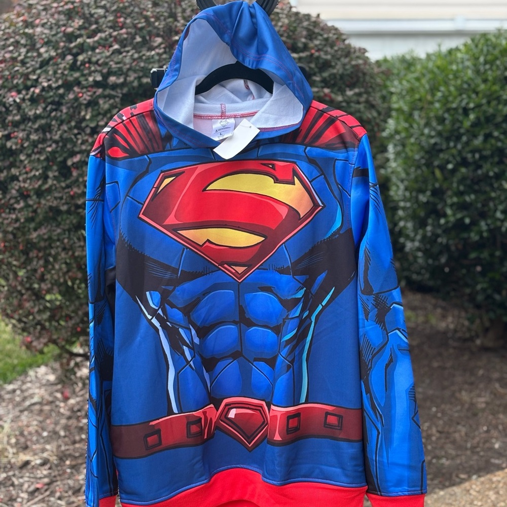 DC Comics Superman Blue and Red Apparel